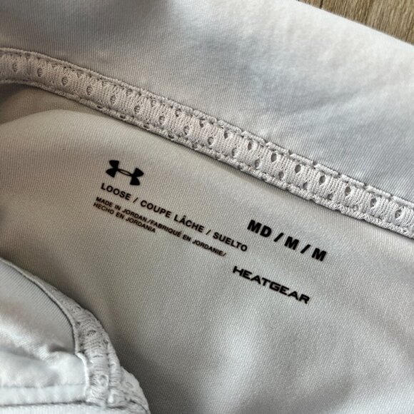 Womens Under Armour Light Grey Zipper Jacket - M - Picture 11 of 11